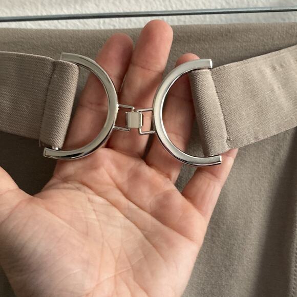 NWOT Belted Fitted Nude Love Culture Pencil Skirt - Picture 2 of 8